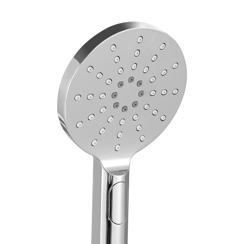 Handheld Shower Head Wall Holder 4.7'' High Pressure Adjustable 3 Modes Chrome - Image 3