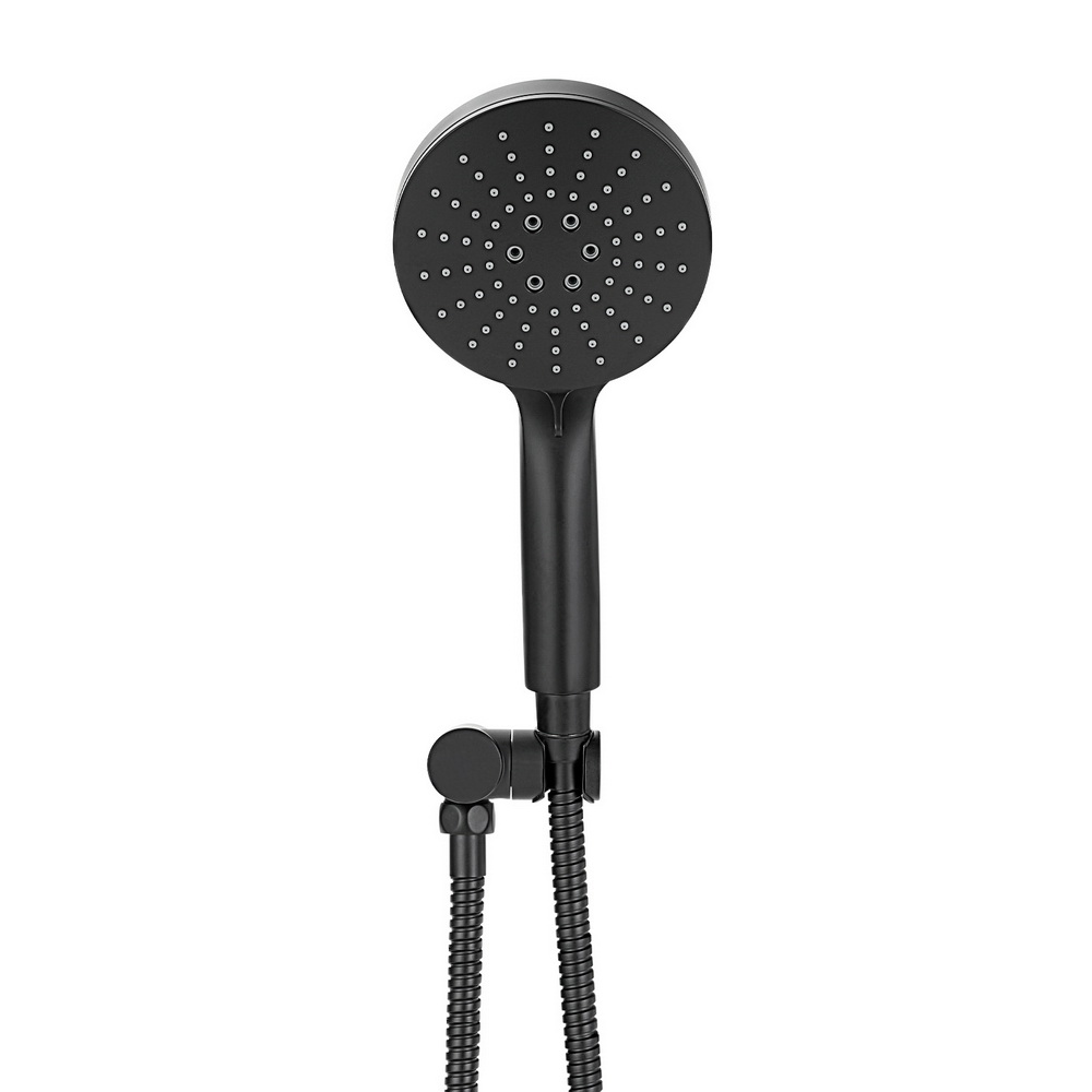 Handheld Shower Head Holder 4.7'' High Pressure Black - Image 3