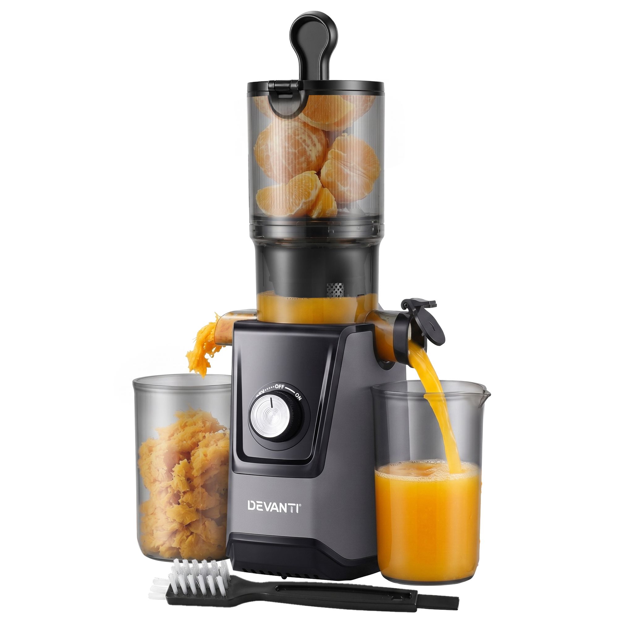 DEVANTI Slow Juicer Cold Press 200W for Fruit Vegetable Juice - Image 7