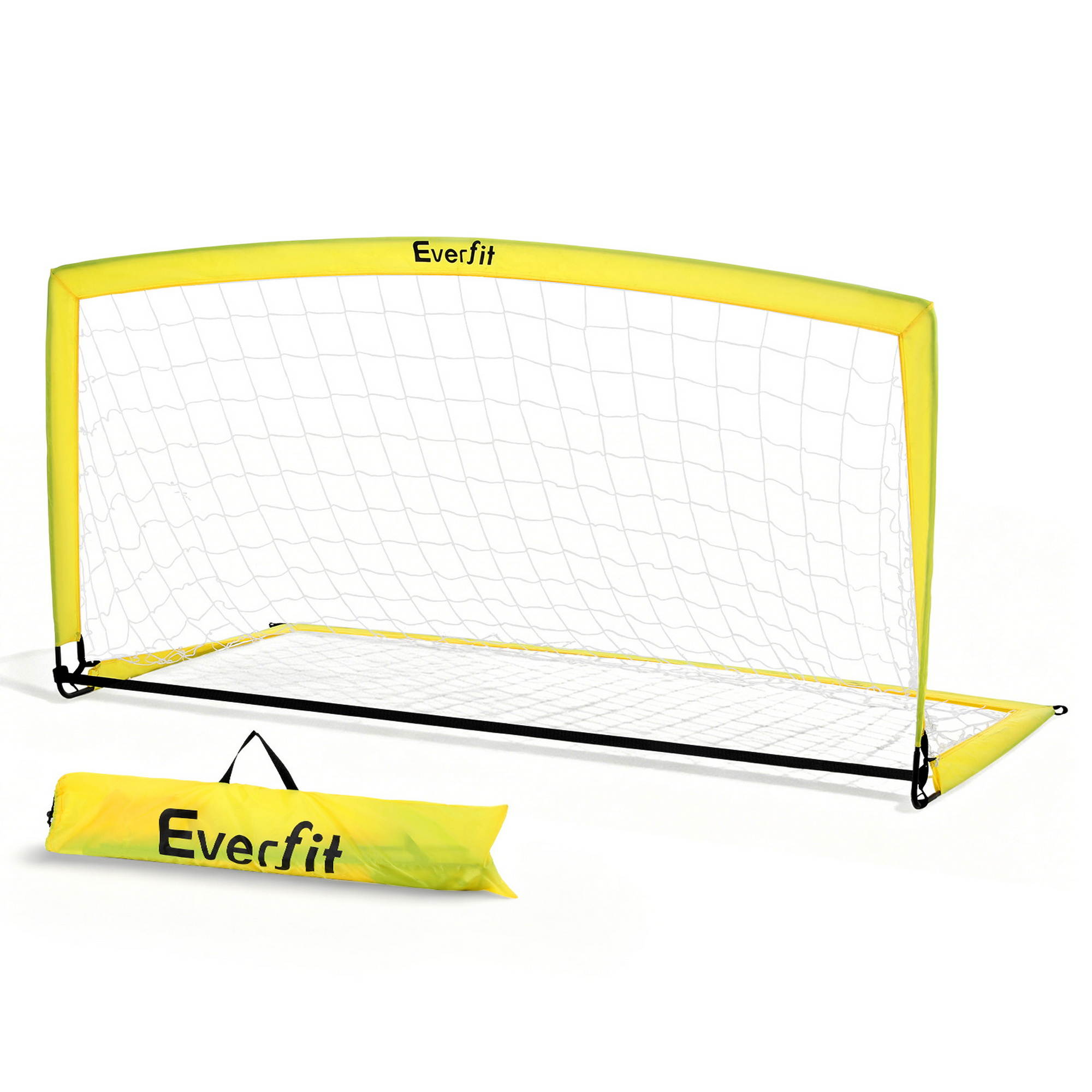 Everfit 2m Football Soccer Net Portable Goal Net Rebounder Sports Training - Image 1