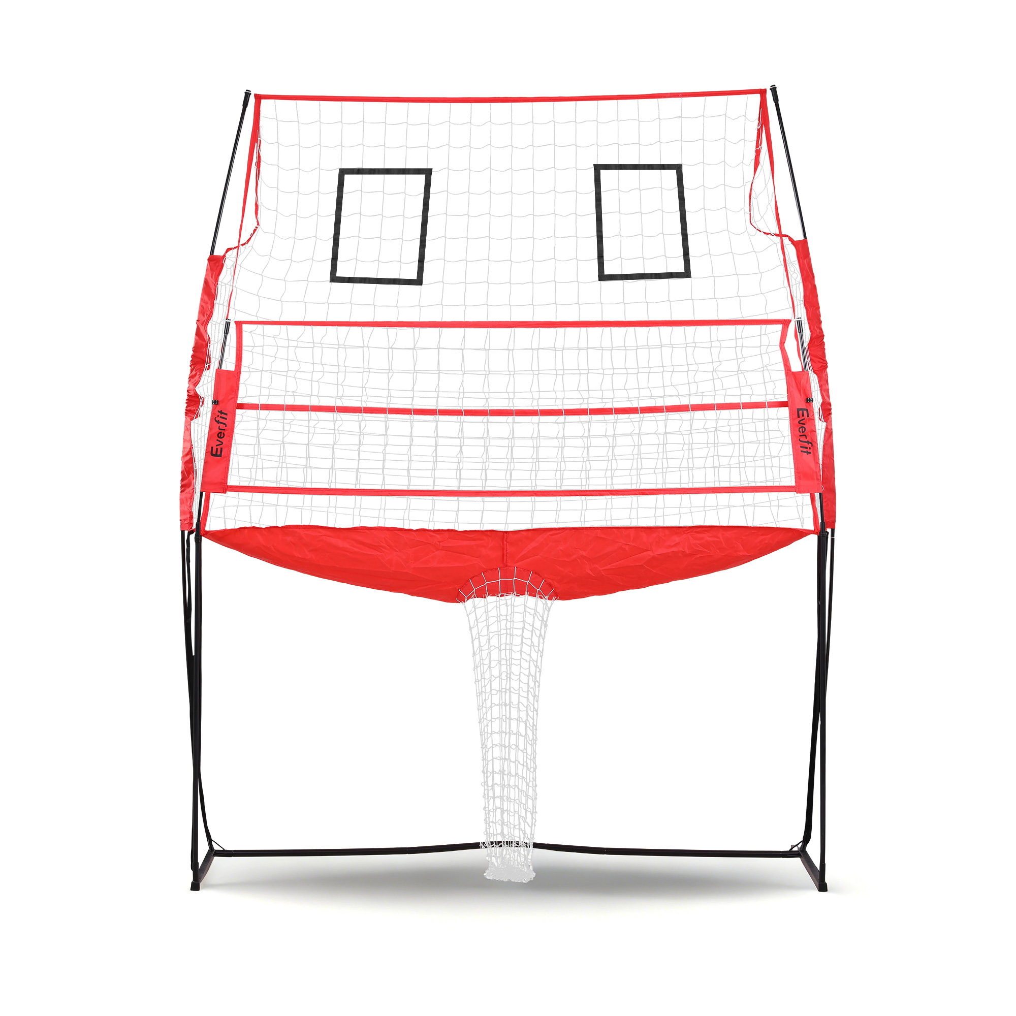 Everfit 8ft Volleyball Net Training Equipment Adjustable Height Portable with Ball and Bag - Image 3