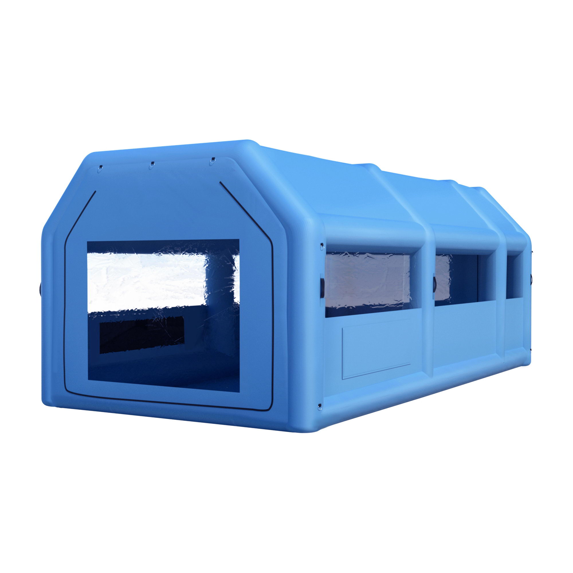 GIANTZ Inflatable Spray Booth Car Paint Tent 8.5x4.8m 2 Blowers Filter Mobile Garage Workstation - Image 1