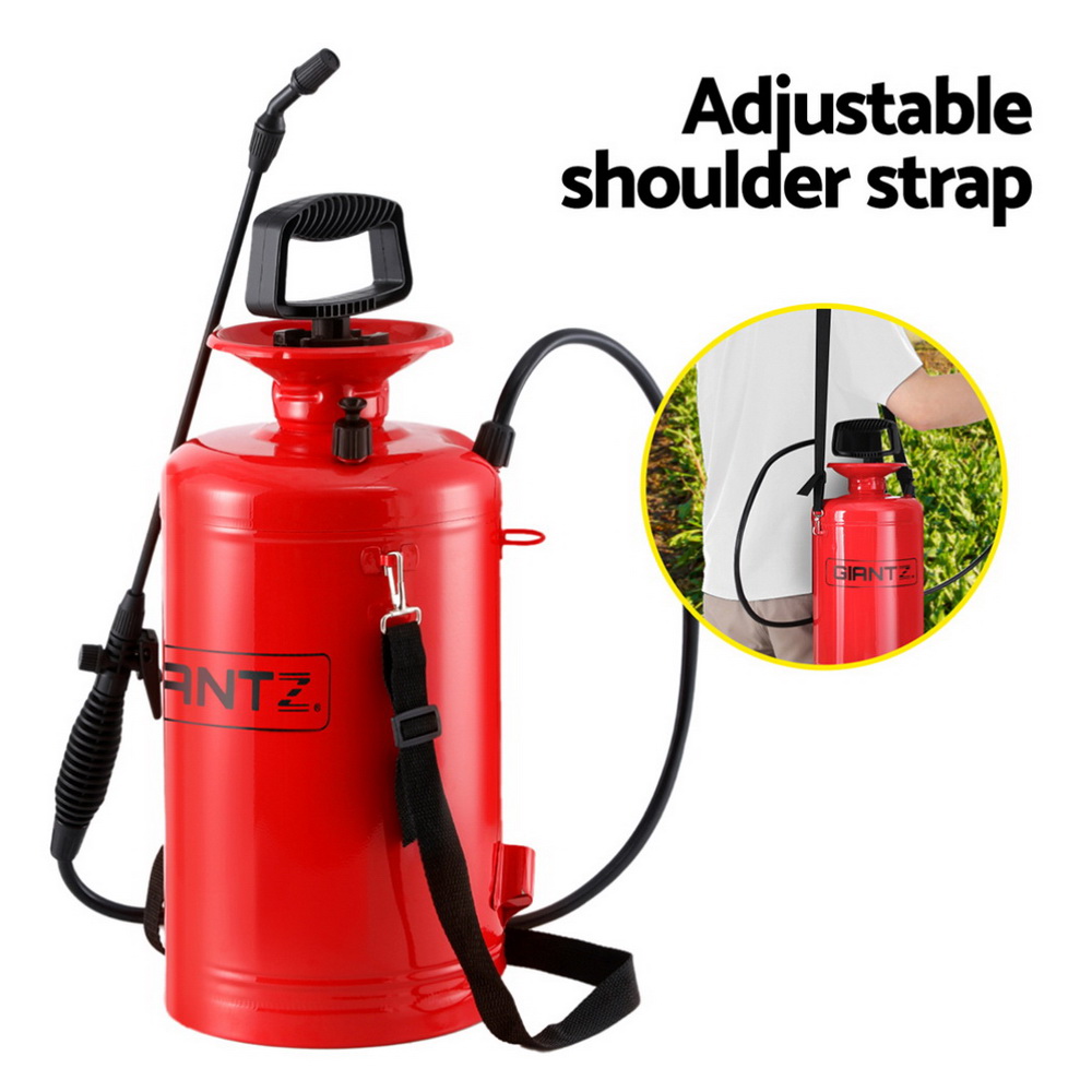 Giantz Weed Sprayer Pressure 7L Shoulder Pesticide Metal - Image 6