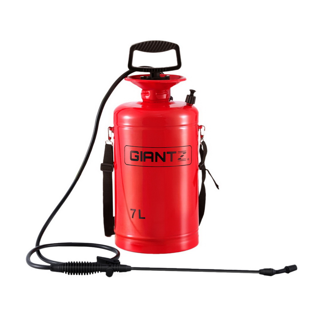 Giantz Weed Sprayer Pressure 7L Shoulder Pesticide Metal - Image 7