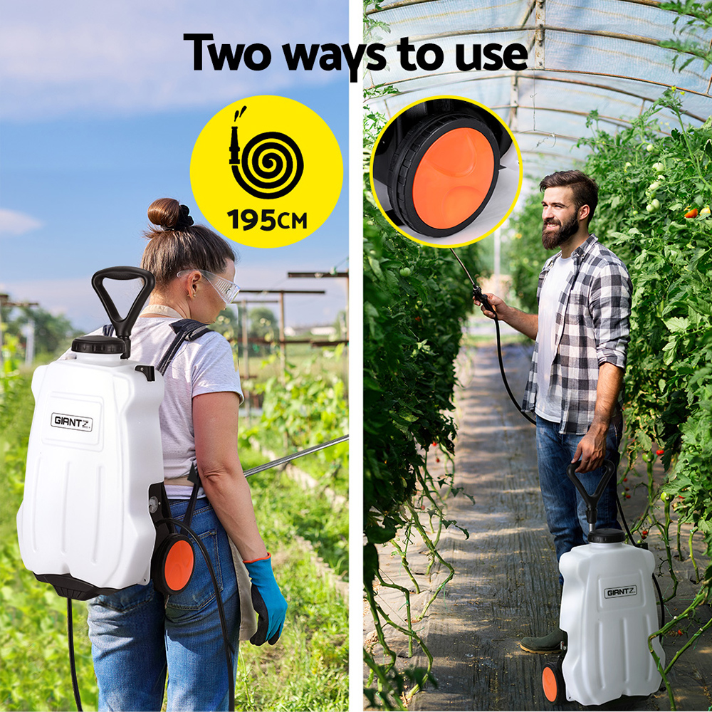 Giantz Weed Sprayer Electric 20L Backpack Trolley - Image 5