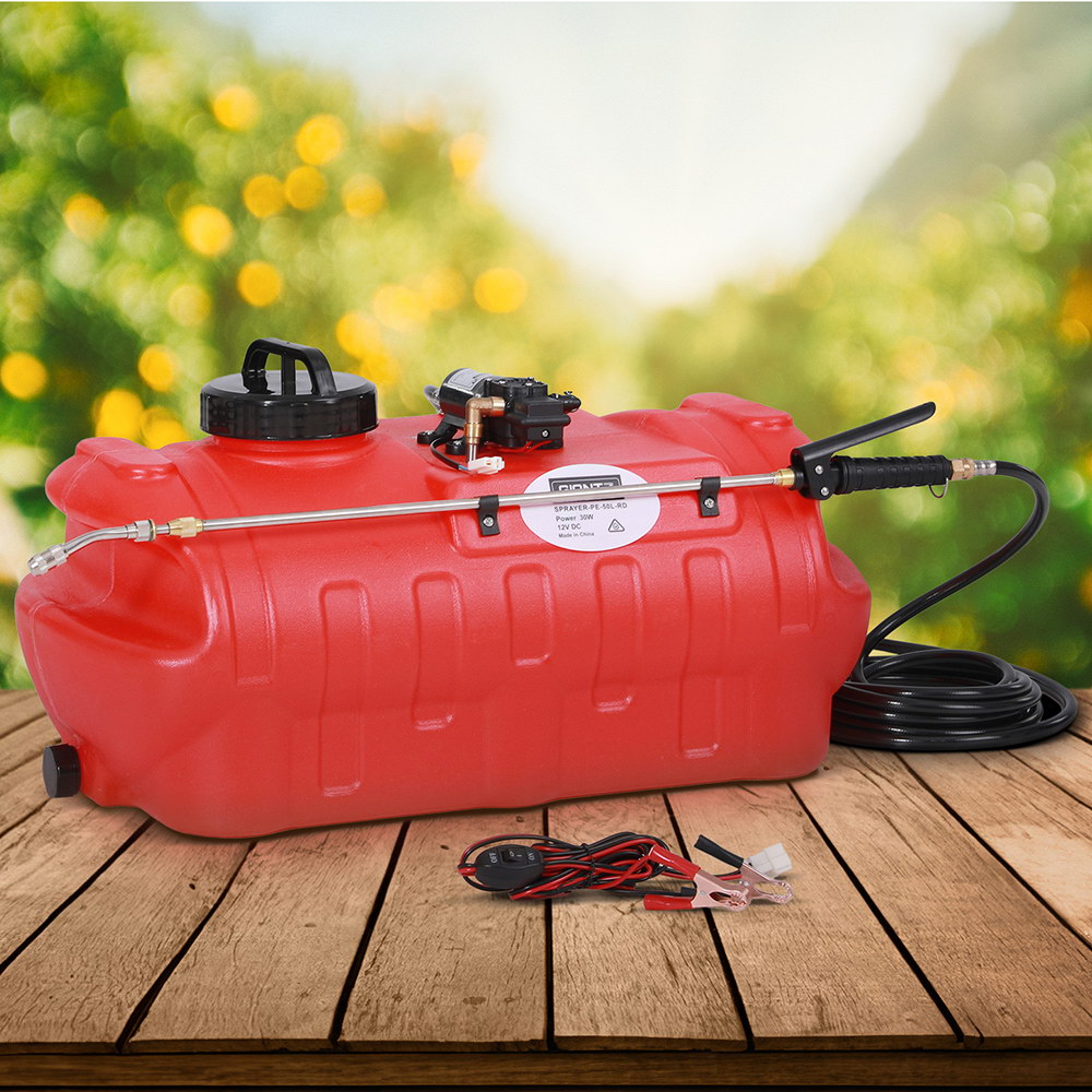 Giantz 50L Weed Sprayer Boom Pump Spot Spray - Image 1