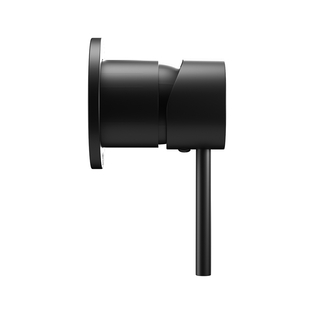 Cefito Basin Mixer Wall Tap Round Brass Faucet Shower Bathtub Black - Image 4