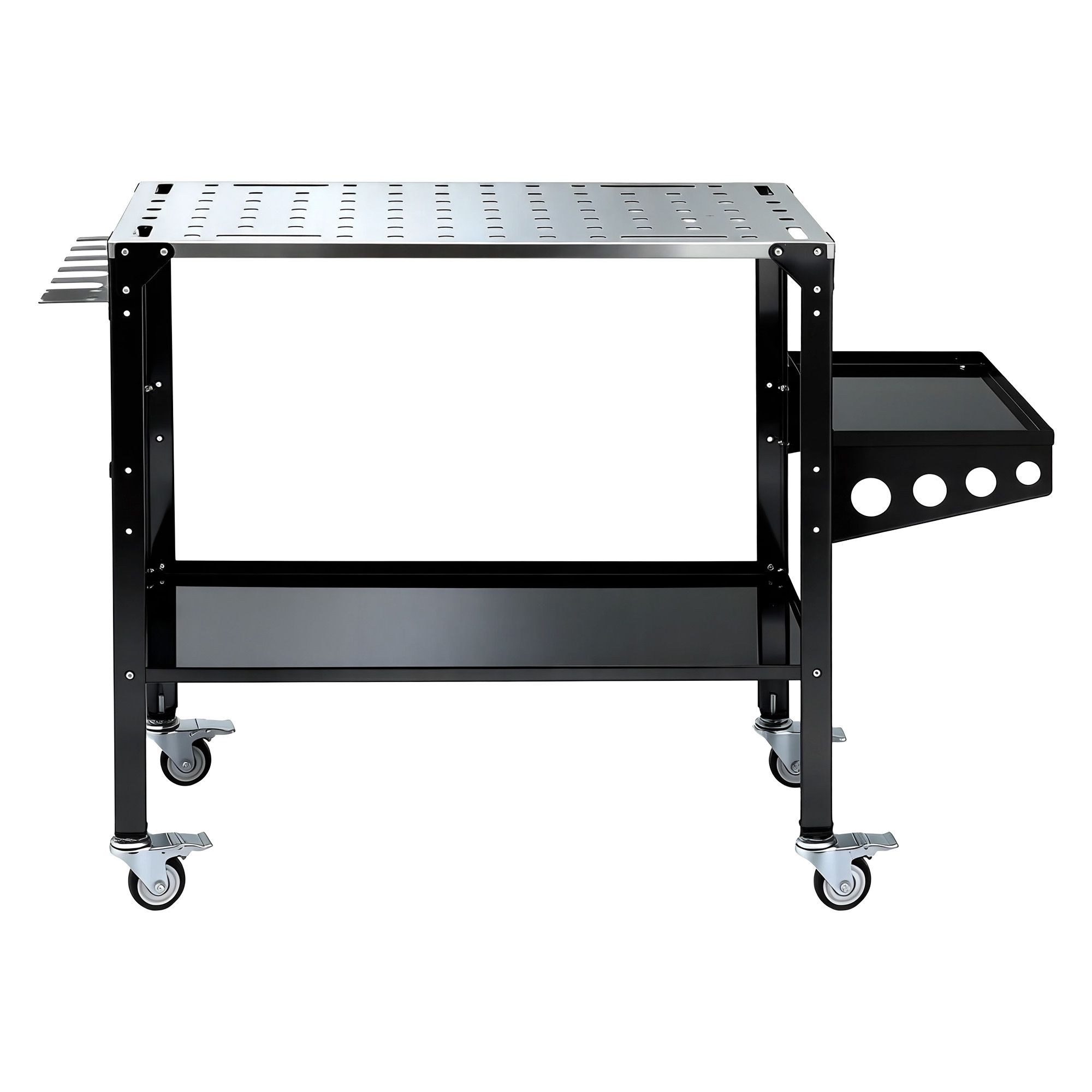 Giantz Welding Table Cart with Tool Storage 130KG Capacity Mobile Workstation - Image 4