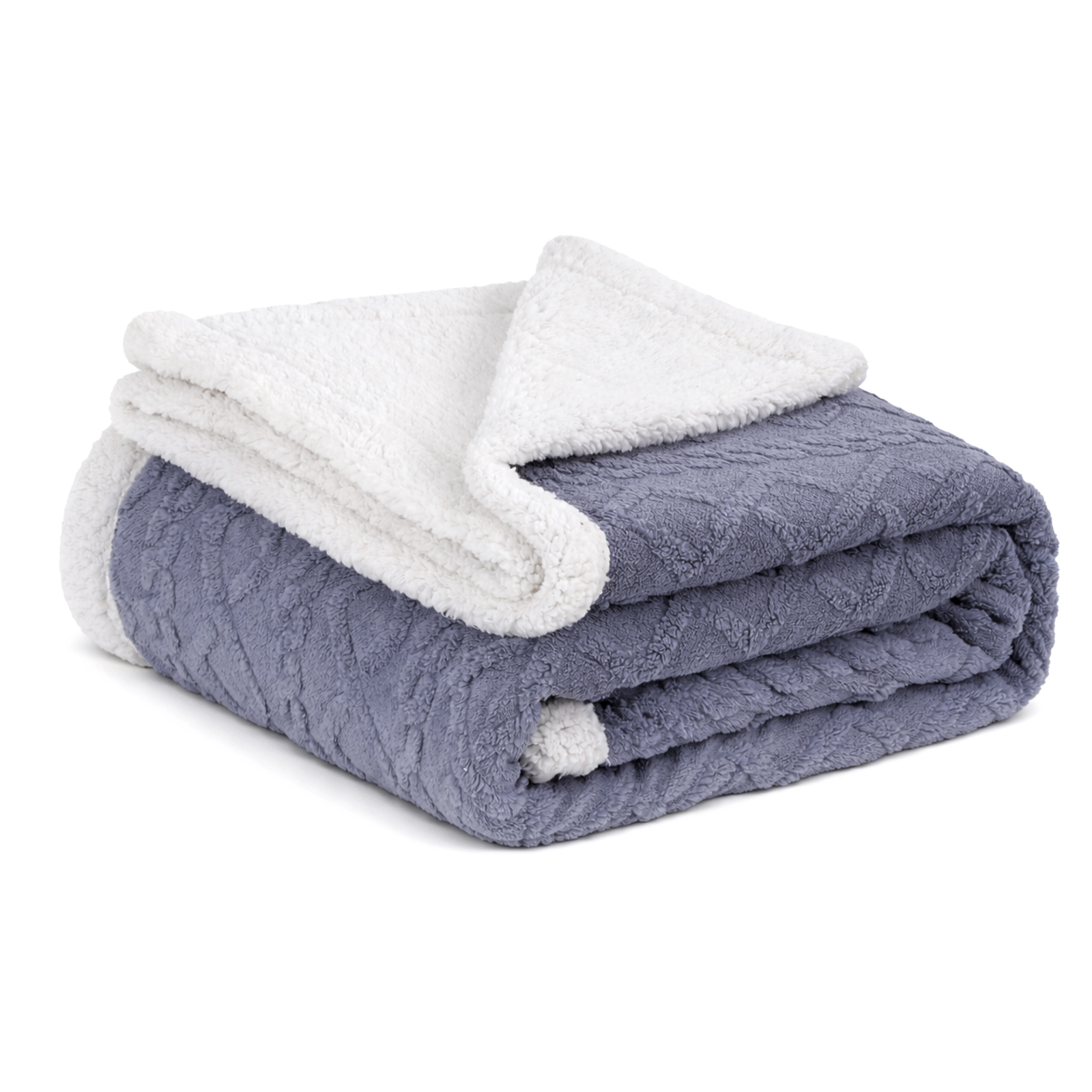 Giselle 152x203cm Throw Blanket Double-Sided Fleece Lightweight For Sofa Couch Bed Queen - Image 4