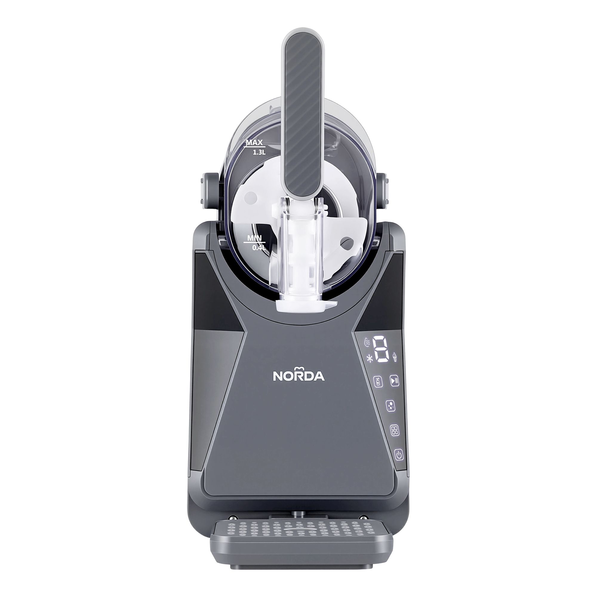 NORDA 1.3L Slushie Machine Frozen Drink Maker Slushy Ice Cream Maker No Ice Compressor Touchscreen for Home BBQ Party - Image 3