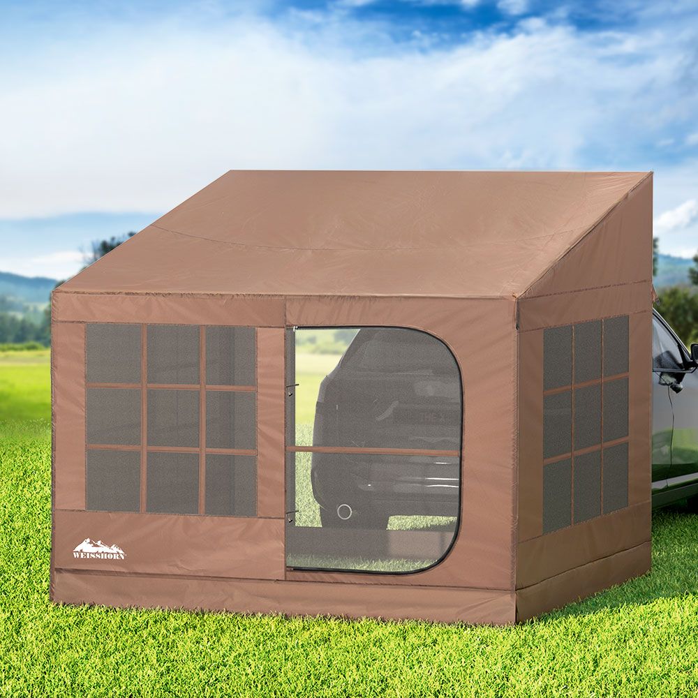 Weisshorn Camping Tent Car SUV Rear Side Canopy Portable Shelter Family Home 4WD - Image 7