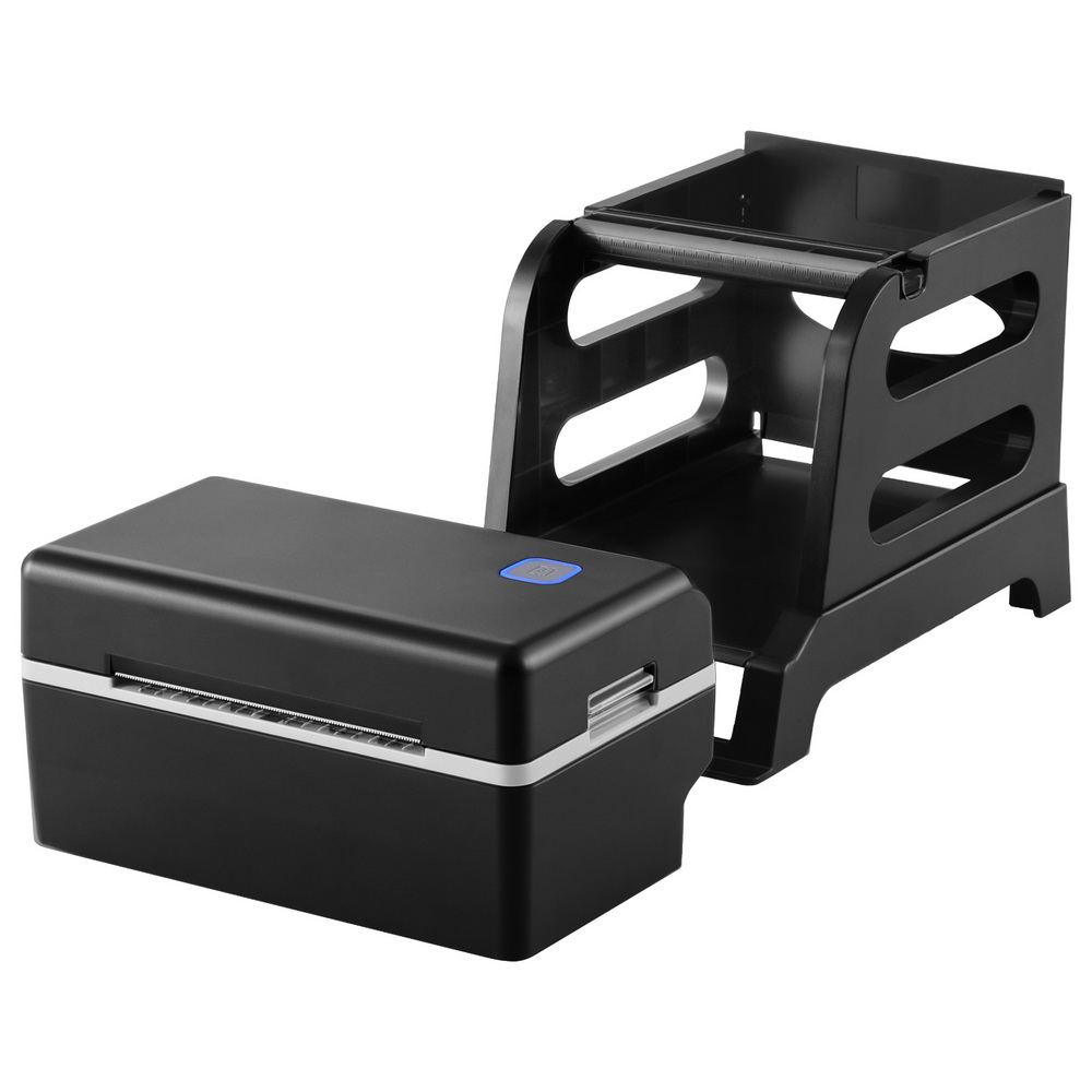 Thermal Label Printer Shipping Address Barcode USB Label Maker with Stand - Image 1