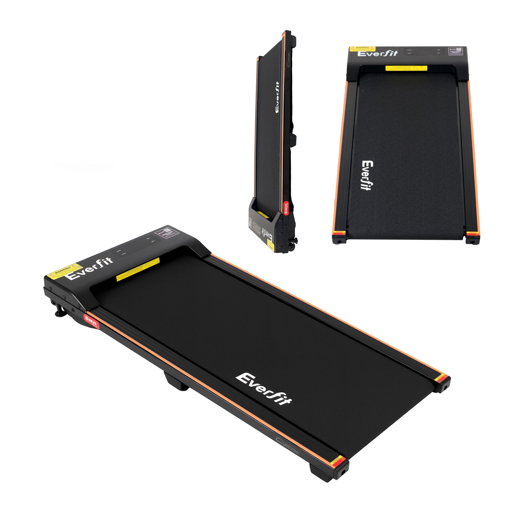Everfit 3 in 1 Walking Pad Treadmill 12% Incline Under Desk Treadmills for Home Gym With 38cm Wide Belt - Image 3