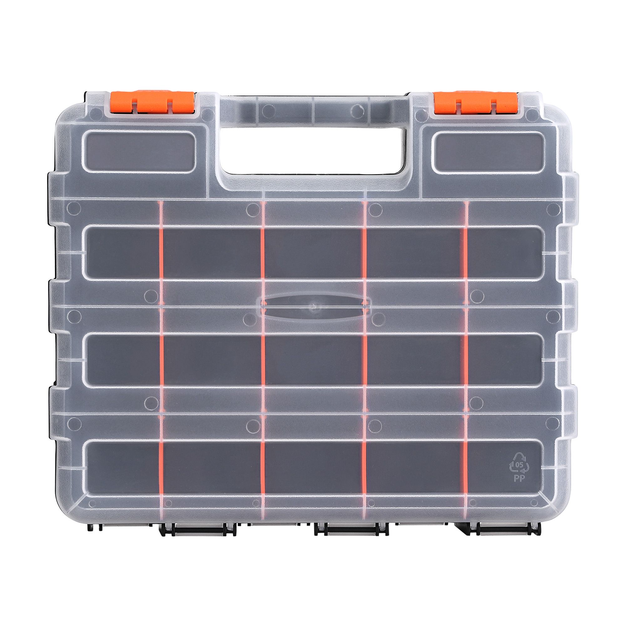 Giantz Double Sided Tool Box Organizer with 34 Compartment Small Parts Storage - Image 4