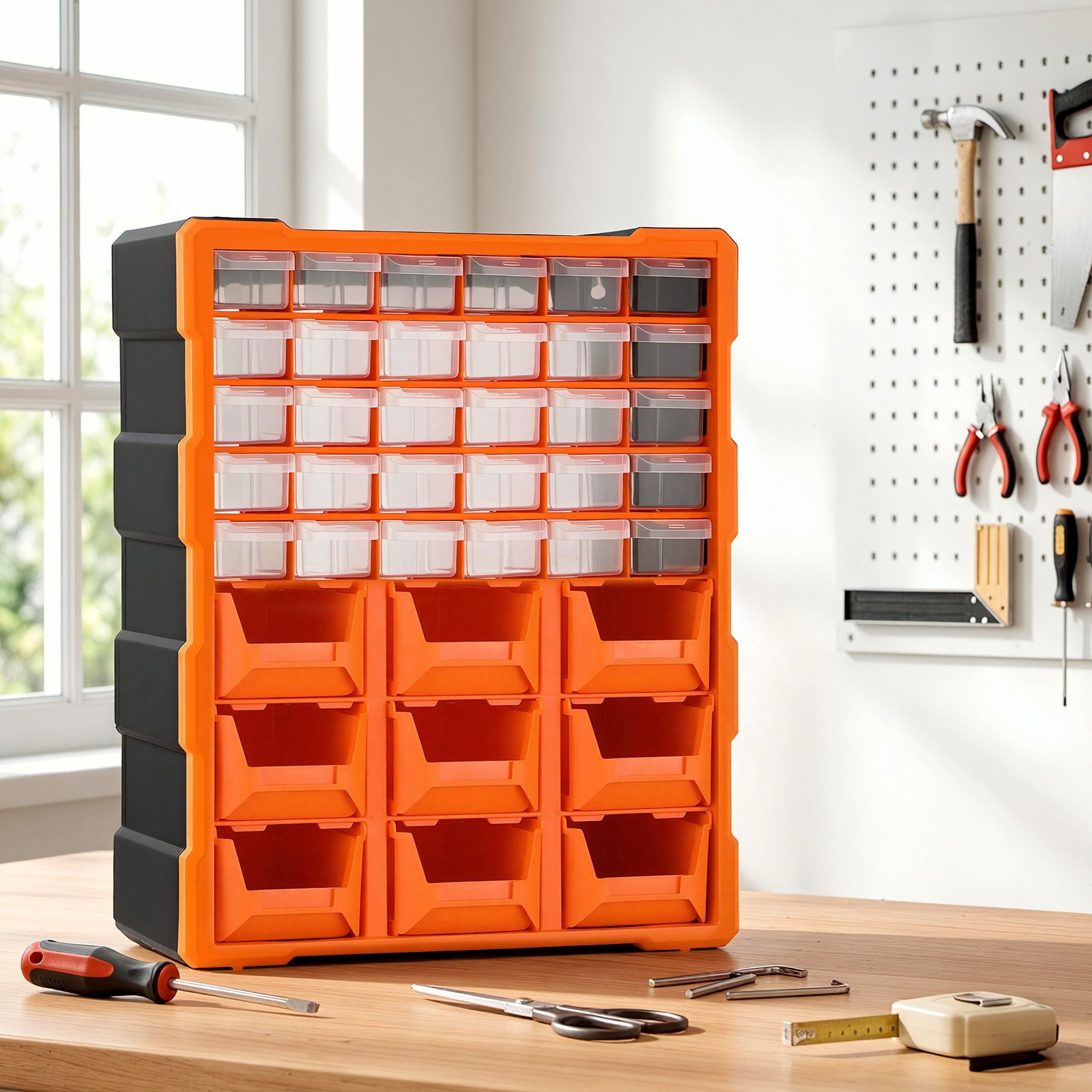 Giantz Tool Organizer 39-Drawer Hardware Cabinet Screw Storage Box Anti-Drop - Image 1