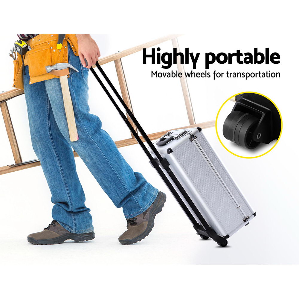 Giantz 786pcs Tool Kit Trolley Case Mechanics Box Toolbox Portable DIY Set - Image 5