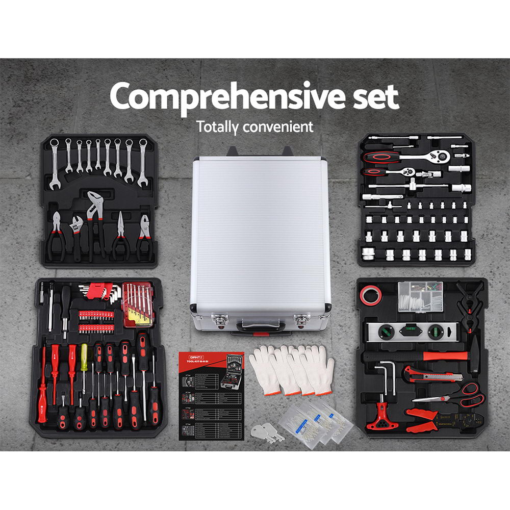 Giantz 786pcs Tool Kit Trolley Case Mechanics Box Toolbox Portable DIY Set - Image 6