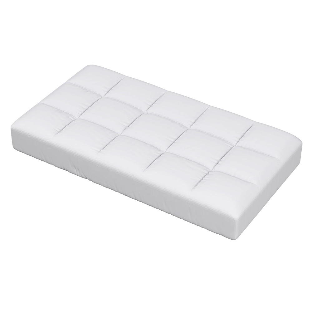 Giselle Bedding Baby Cot Pillowtop Mattress Topper 750GSM Bamboo Cooling Pad for Temperature Regulation, Machine Washable Bed Protector - Image 7