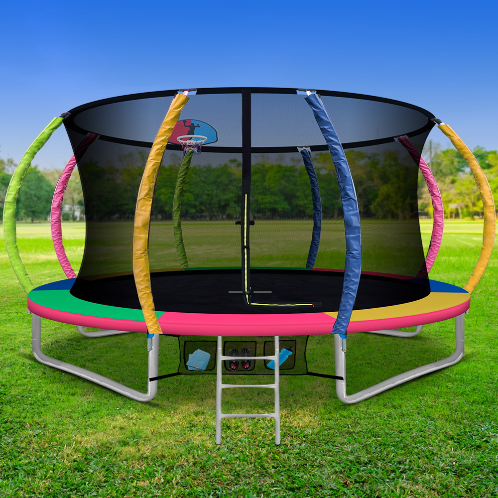 Everfit 12ft Trampoline Rebounder for Kids - Image 7