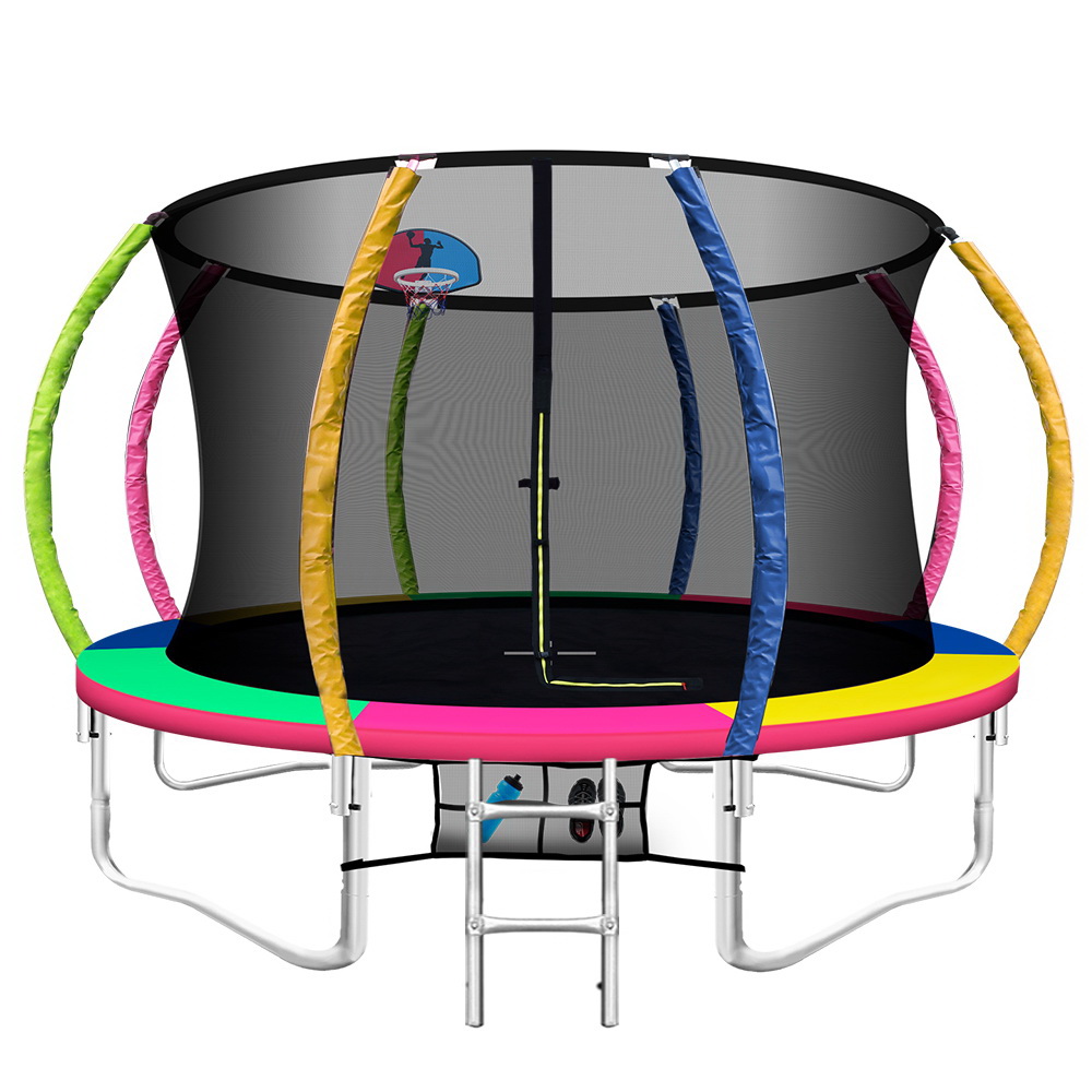Everfit 12ft Trampoline Rebounder for Kids - Image 8