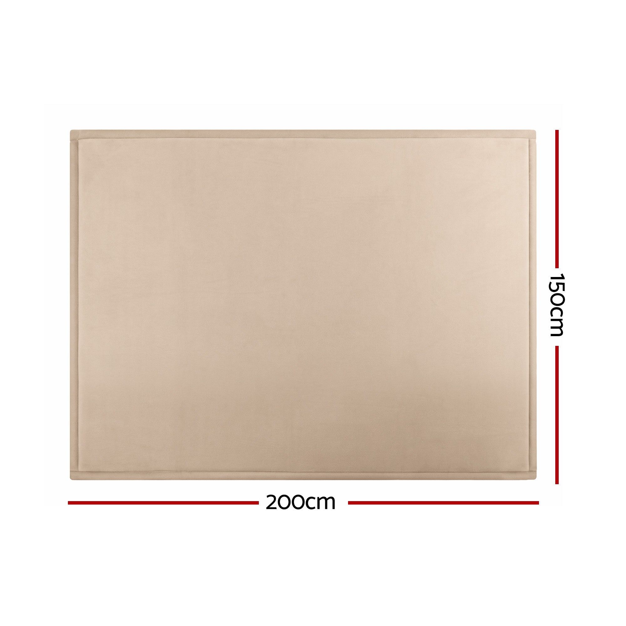 Artiss Tatami Mat Floor Mattress 3cm Thick Futon Mattresses Mellow Mat Rugs Living Room Beige - Image 3