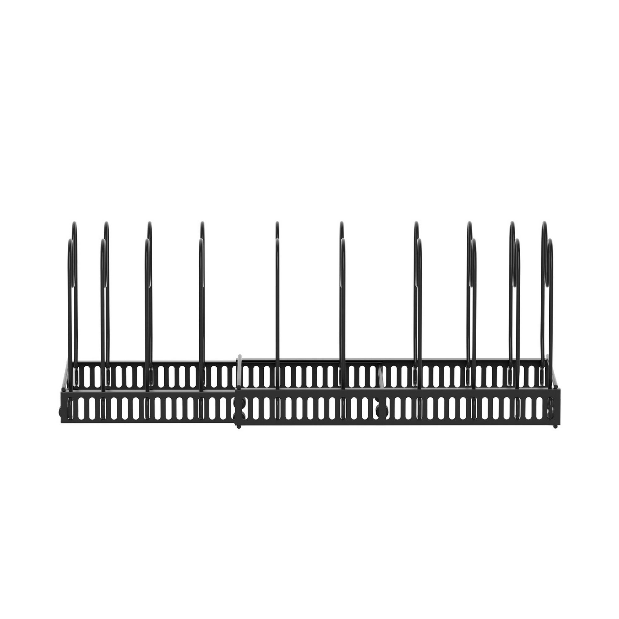 Artiss Expandable Pots and Pans Organizer Rack Cookware Holder Kitchen Cabinet Rack - Image 3
