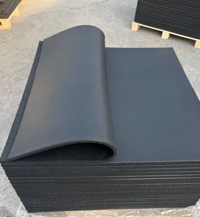 Rubber Gym Mats - Plain Black (15mmx1mx1m) - Image 6