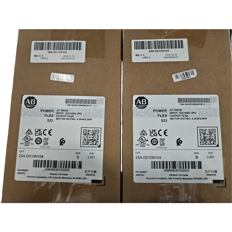 1PC New Allen Bradley 25A-D010N104 In Box - Image 1