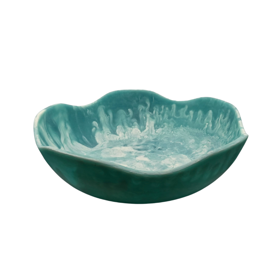 Allegra Bowl Large - Blue/Green - Image 1