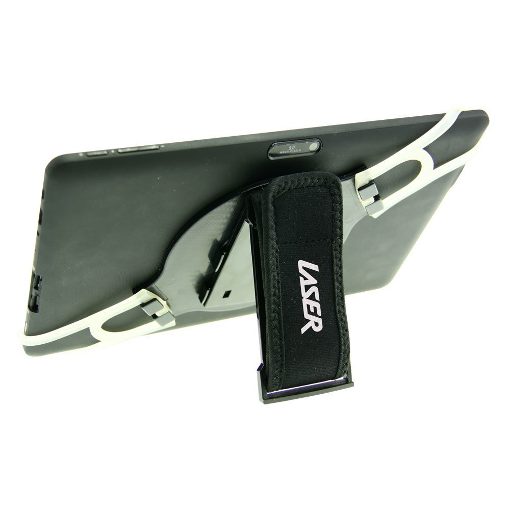Laser Tablet Holder with 360 Degree Swivel - Black - Image 2