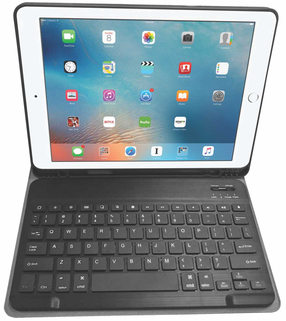 Laser Keyboard Case for iPad 10.2