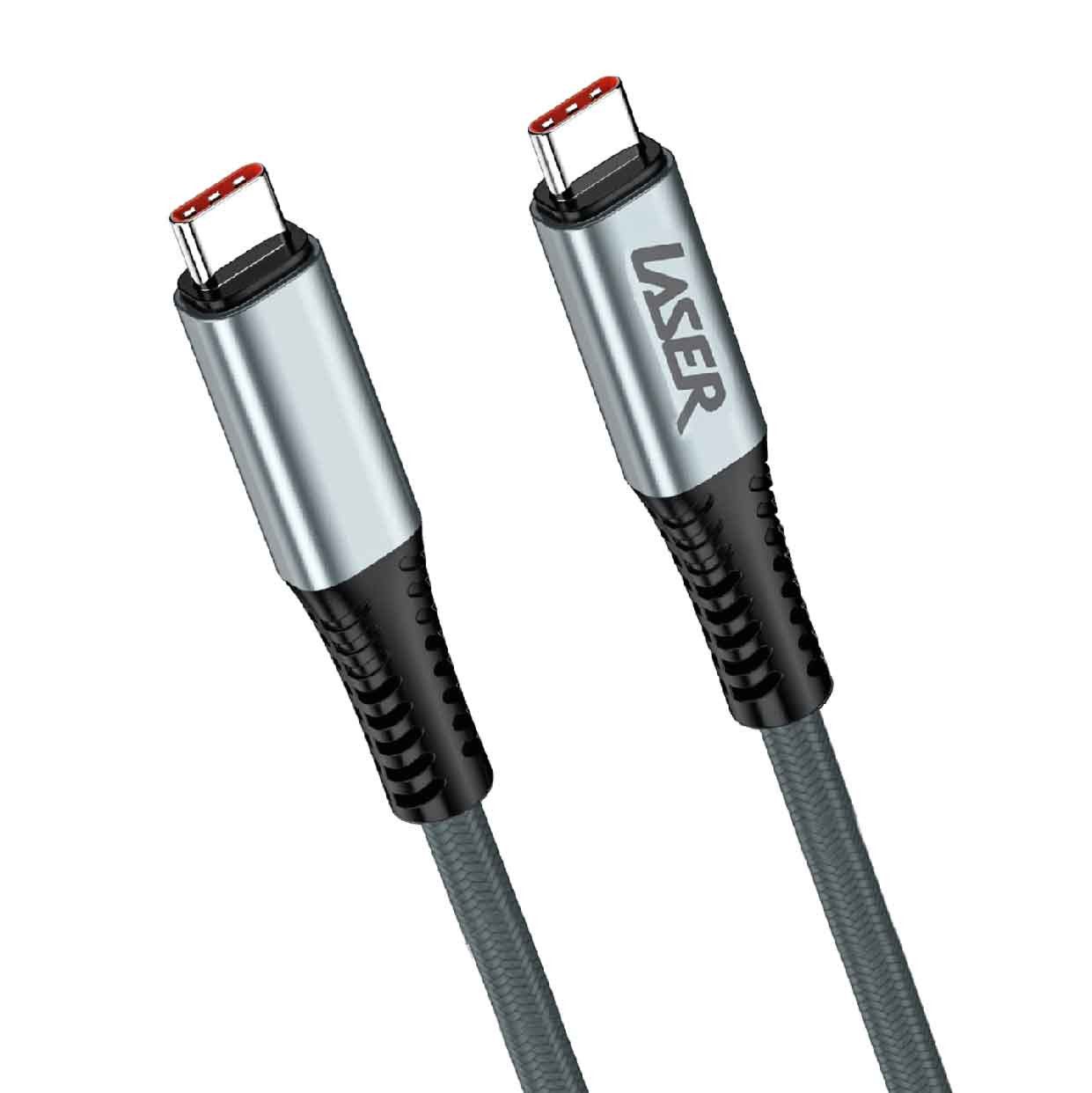 Laser 100W USB-C to USB-C Thunderbolt Braided Cable 1M - Image 1