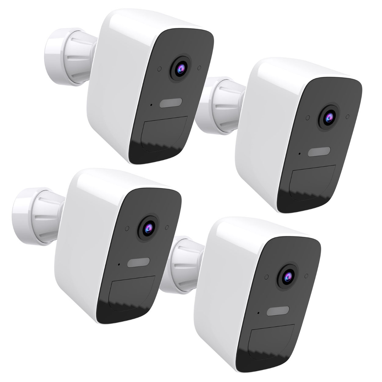 Connect SmartHome Wireless 2K Outdoor Camera 4 Pack - Image 1