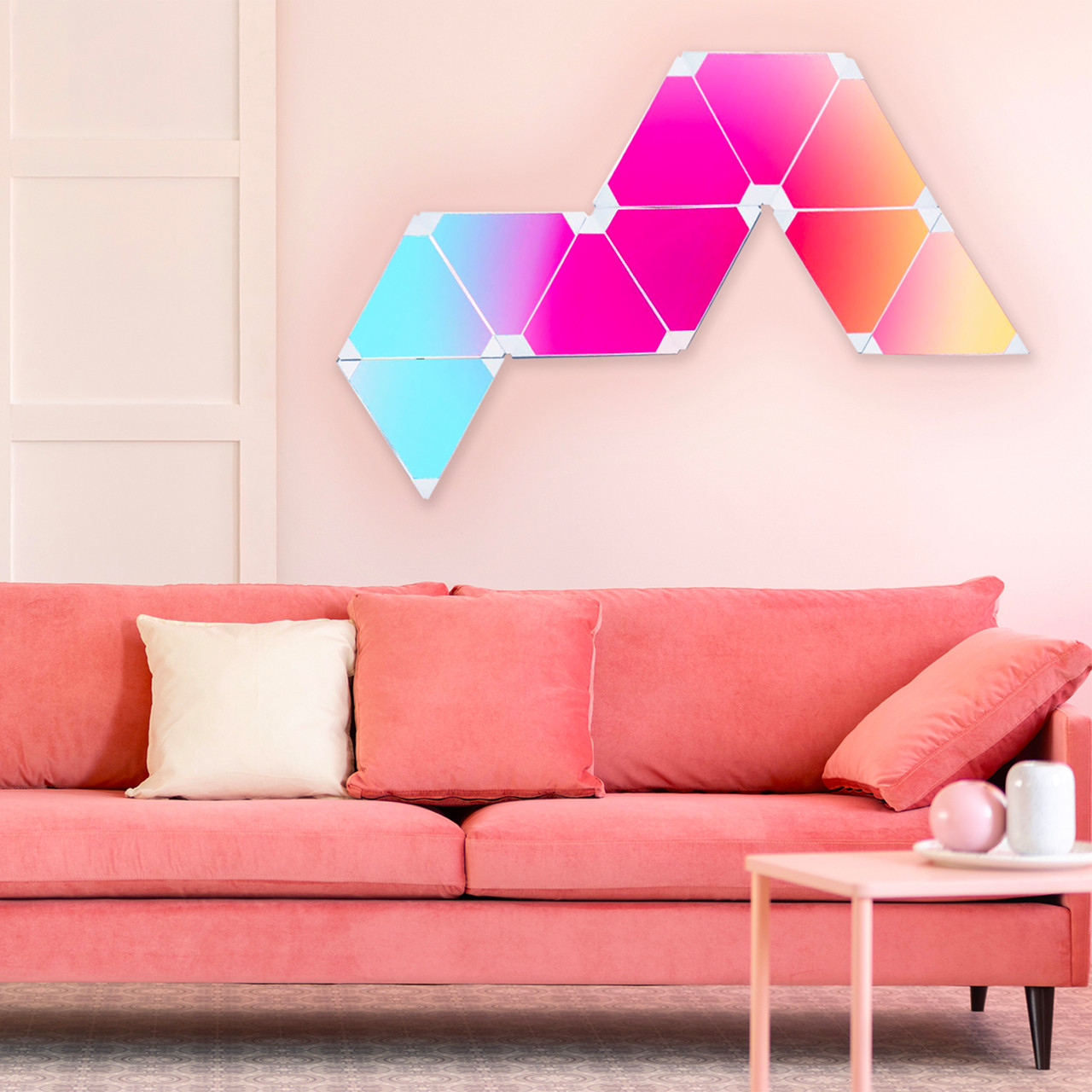 Laser Smart DIY Triangle Light WiFi RGB 10-Pack - Image 4