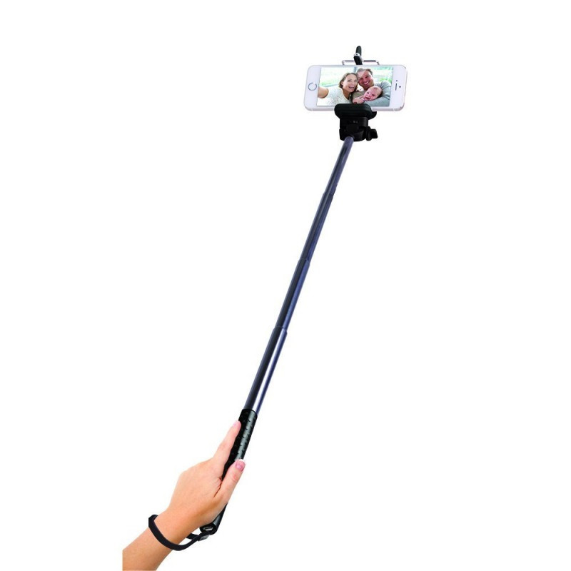 Laser Wireless Selfie Stick with Adjustable Phone Holder - Image 1
