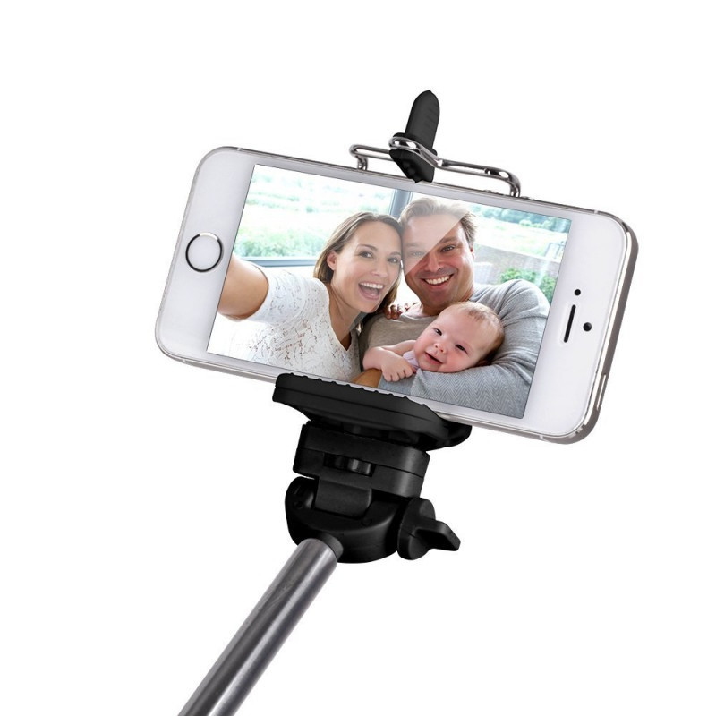 Laser Wireless Selfie Stick with Adjustable Phone Holder - Image 3