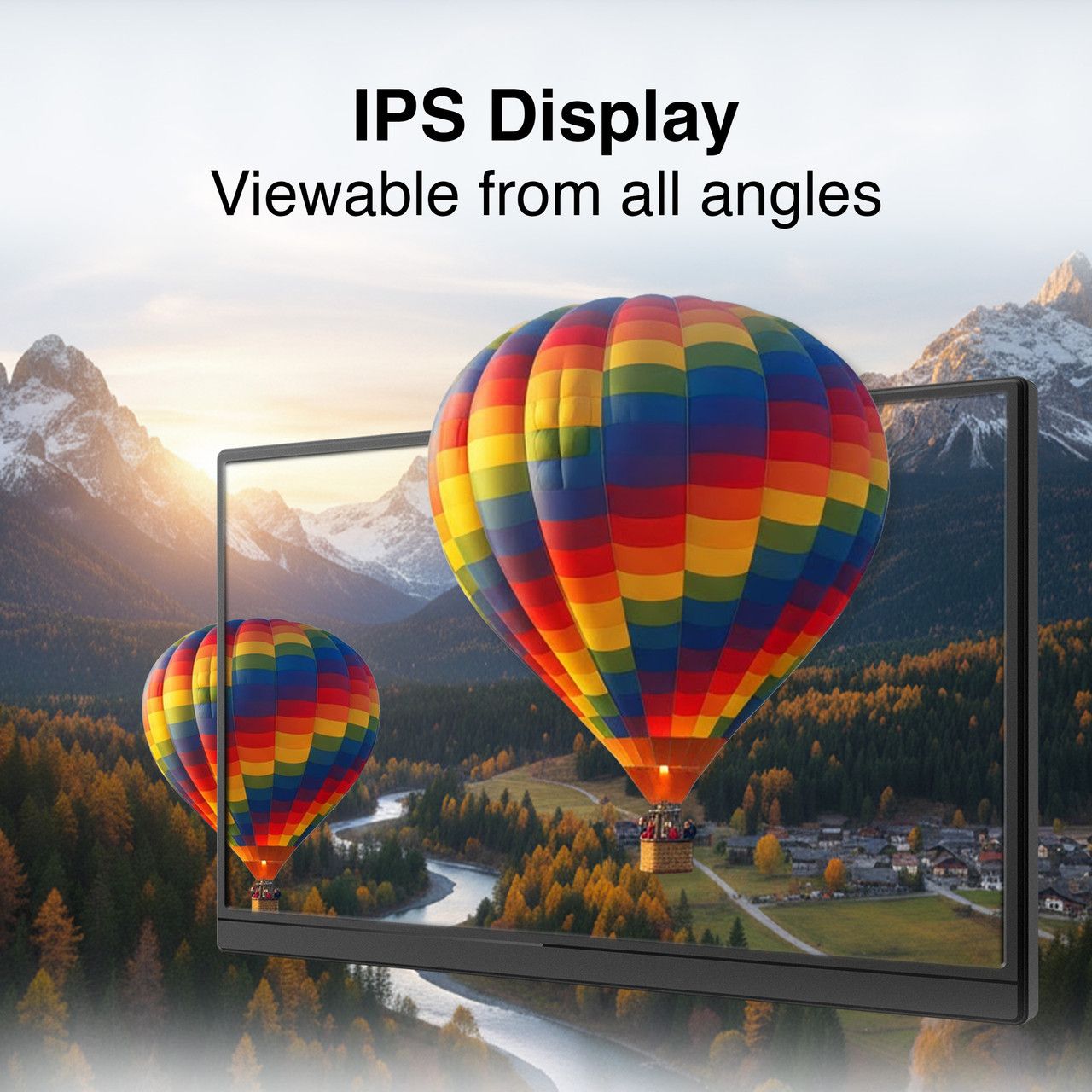 Laser 15.6 Inch Portable Monitor with USB-C and HDMI - Image 5