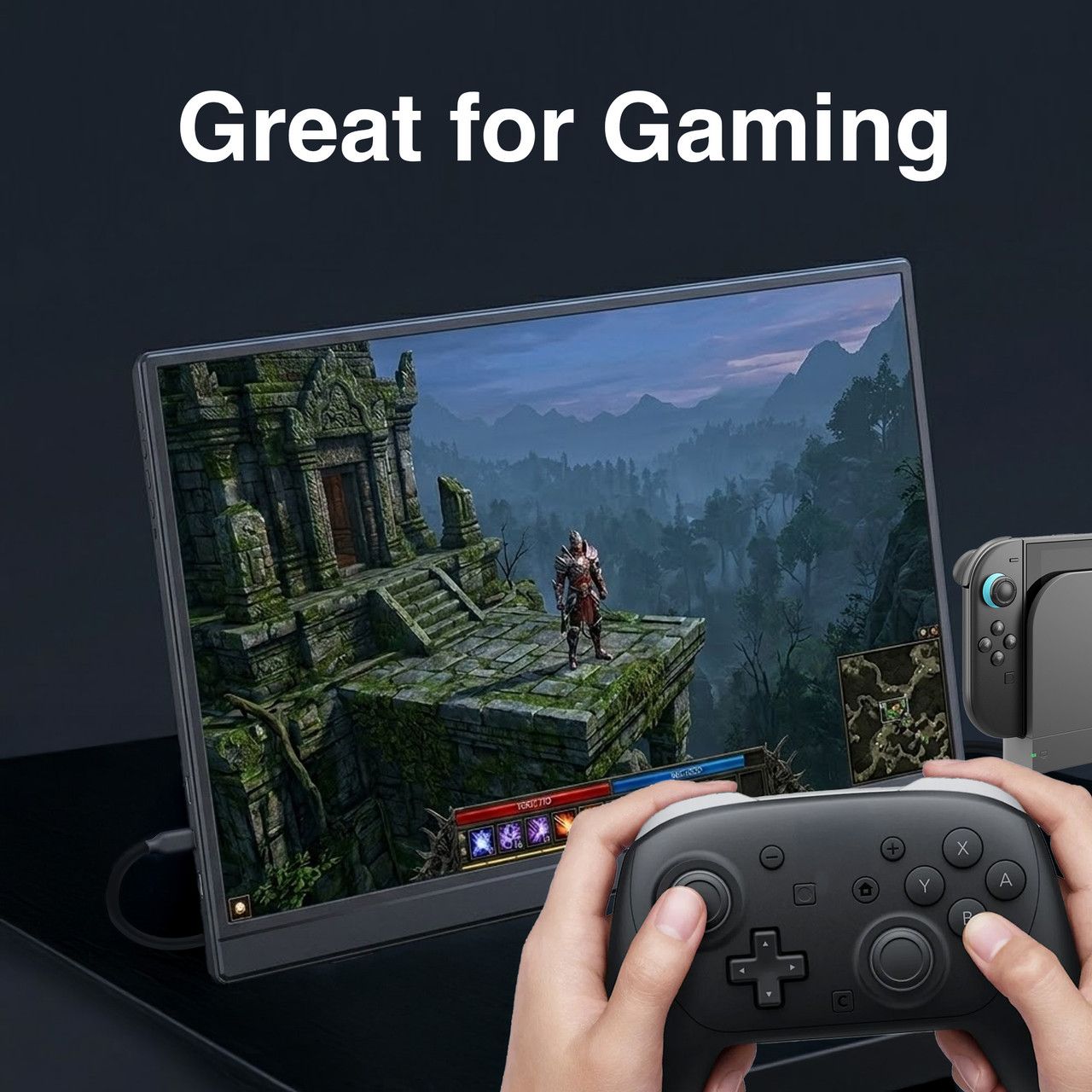 Laser 15.6 Inch Portable Monitor with USB-C and HDMI - Image 8