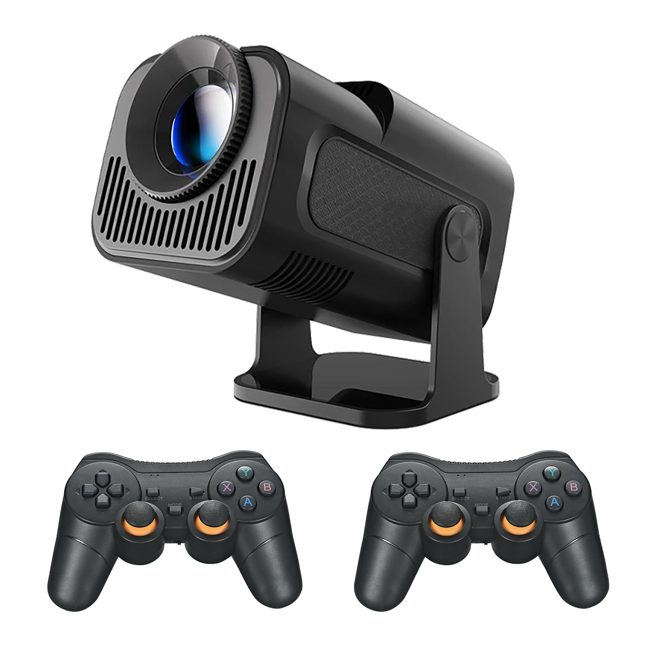 Smart Gaming Projector with 80 Games Dual Controllers - Image 1
