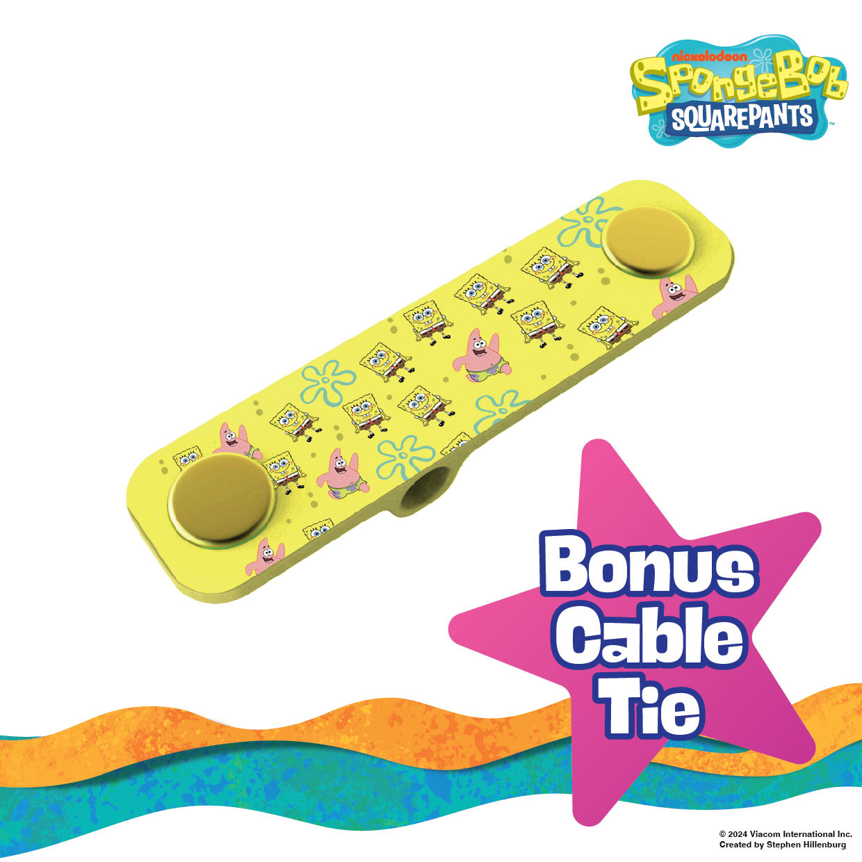 Sponge Bob SquarePants Lightning Cable 1M - Image 5