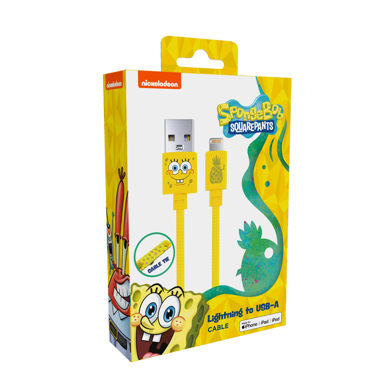 Sponge Bob SquarePants Lightning Cable 1M - Image 6