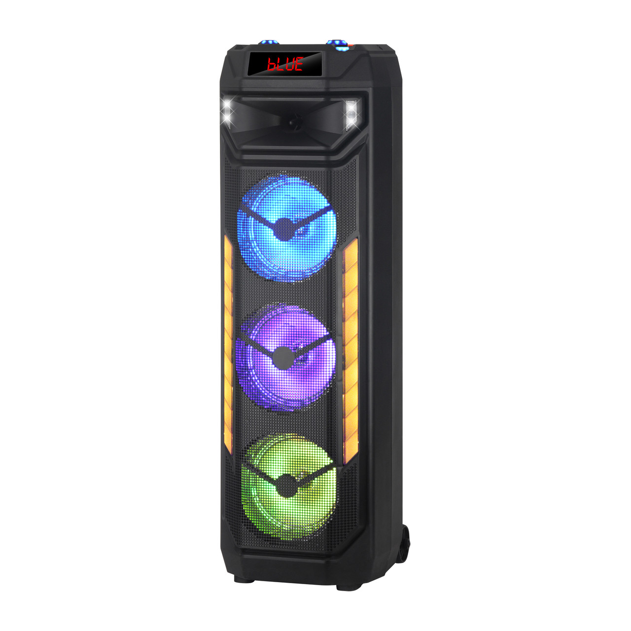 Laser RGB Tower Speaker with 40W Sound - Image 1