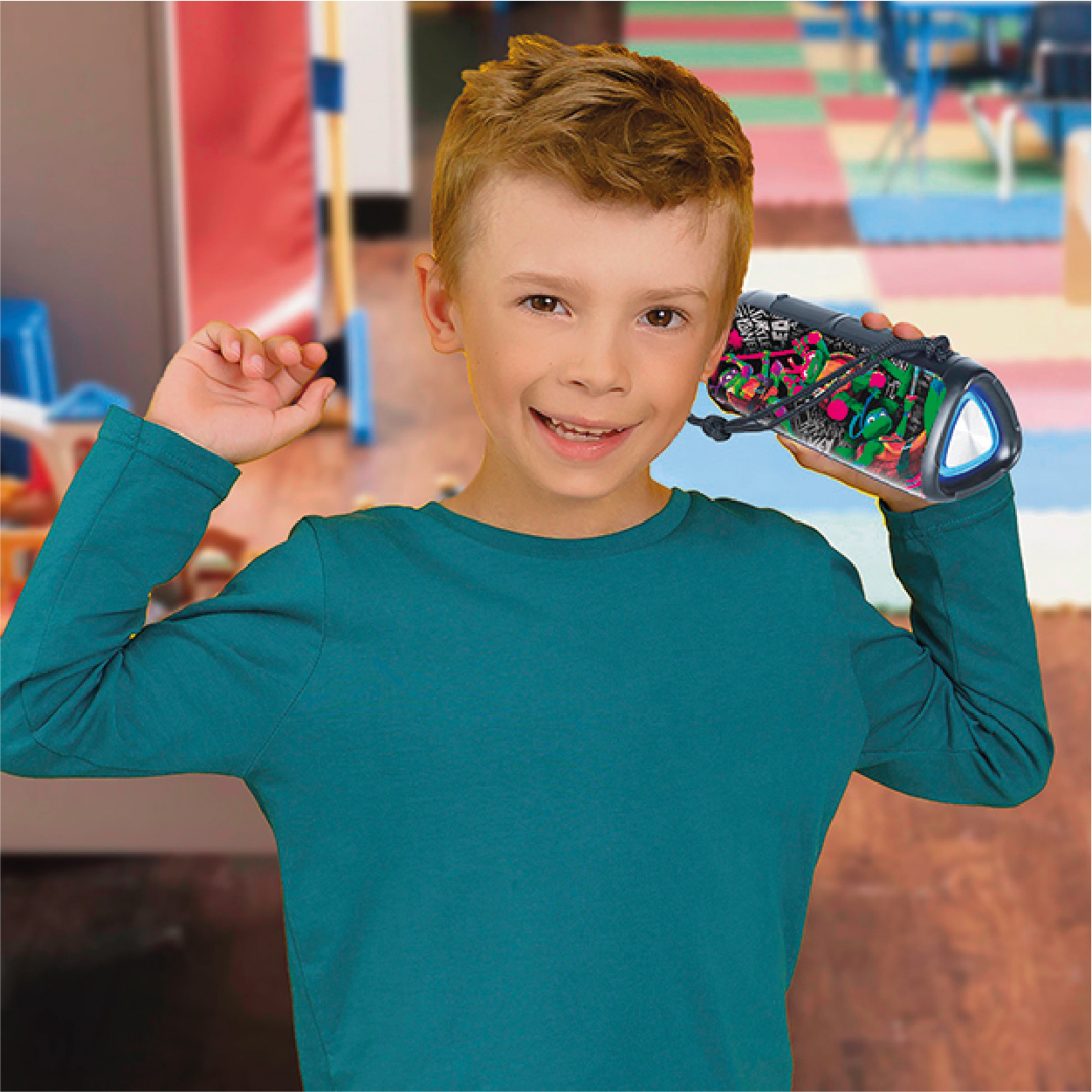 TMNT Portable Bluetooth Speaker 10W Black - Image 4