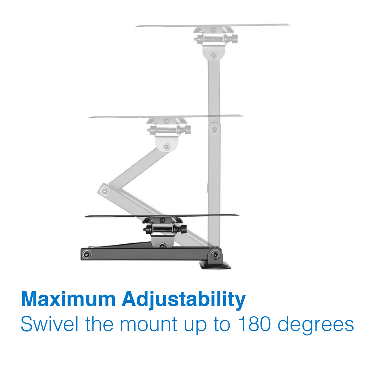 Laser Full Motion TV Wall Mount for 23 inches - 42 inches Panels - Image 3