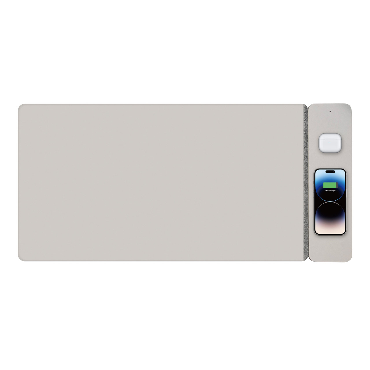 Laser Wireless Charging Desk Mat Grey - Image 7