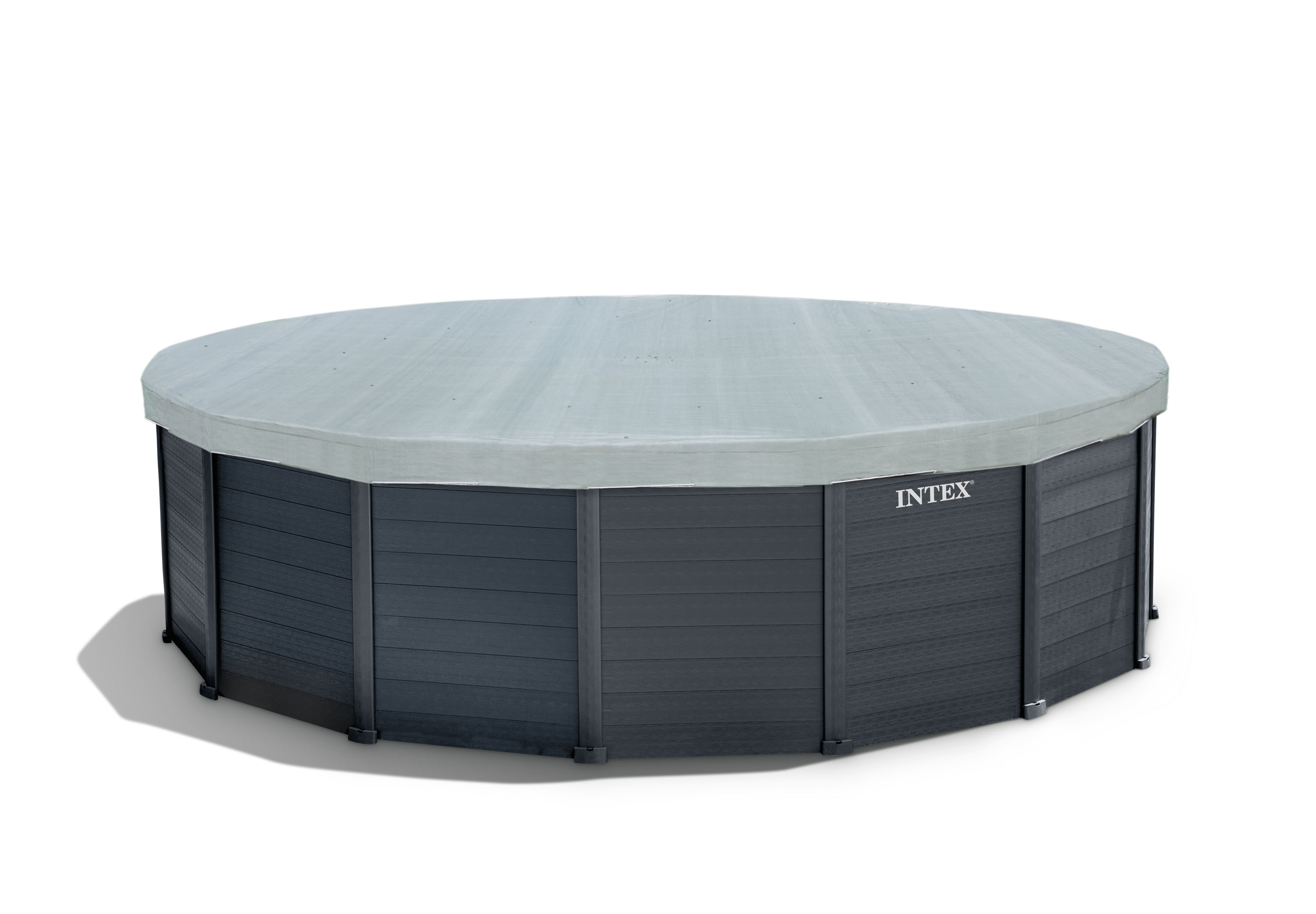 Intex Intex Graphite Grey Panel Pool 4.78 x 1.24M 26384 - Image 6