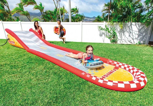 Intex Racing Fun Inflatable Slide 57167 - Image 1