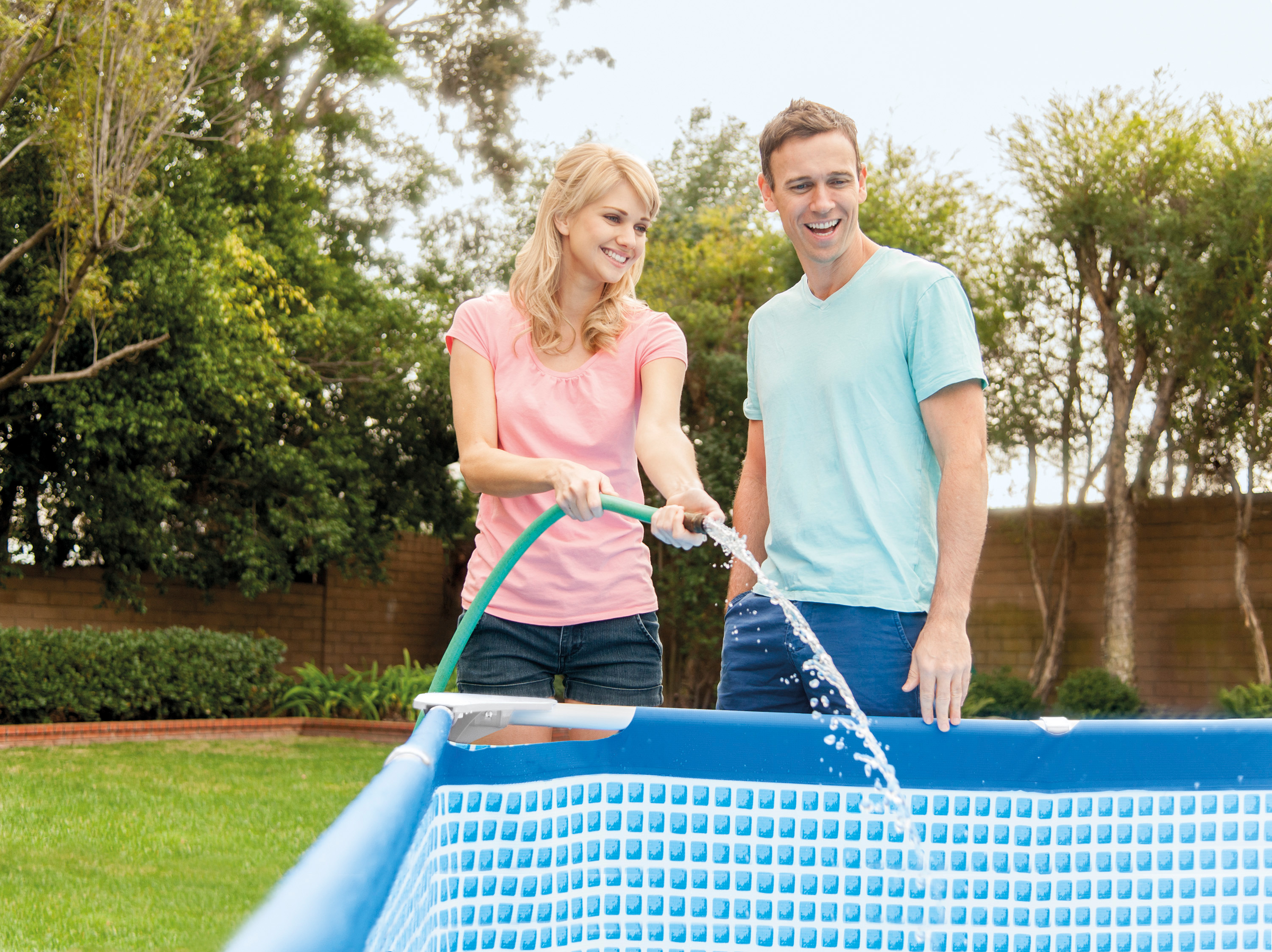 Intex Rectangular Frame Pool 4.5m X 2.2m X 0.84m with Filter/Pump 28274 - Image 5