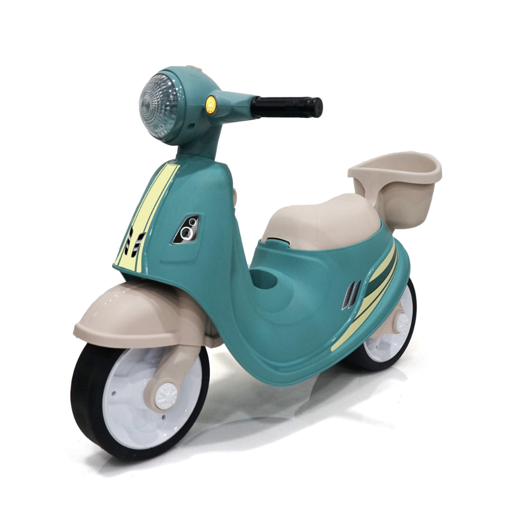 Volta Foot To Floor Balance Push Scooter Green 3+ SHP636 - Image 1
