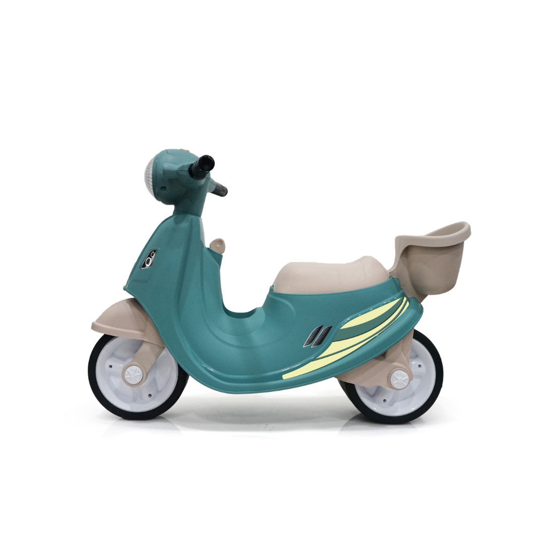 Volta Foot To Floor Balance Push Scooter Green 3+ SHP636 - Image 2